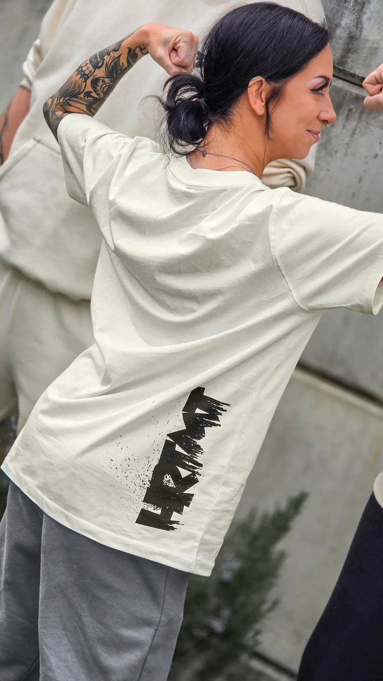 SPLASH T-Shirt Beige