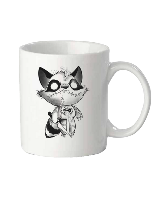 VOODOO WASCHBÄR HERZ Tasse